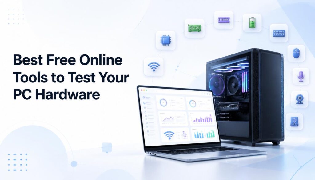 Best Free Online Tools to Test Your PC Hardware