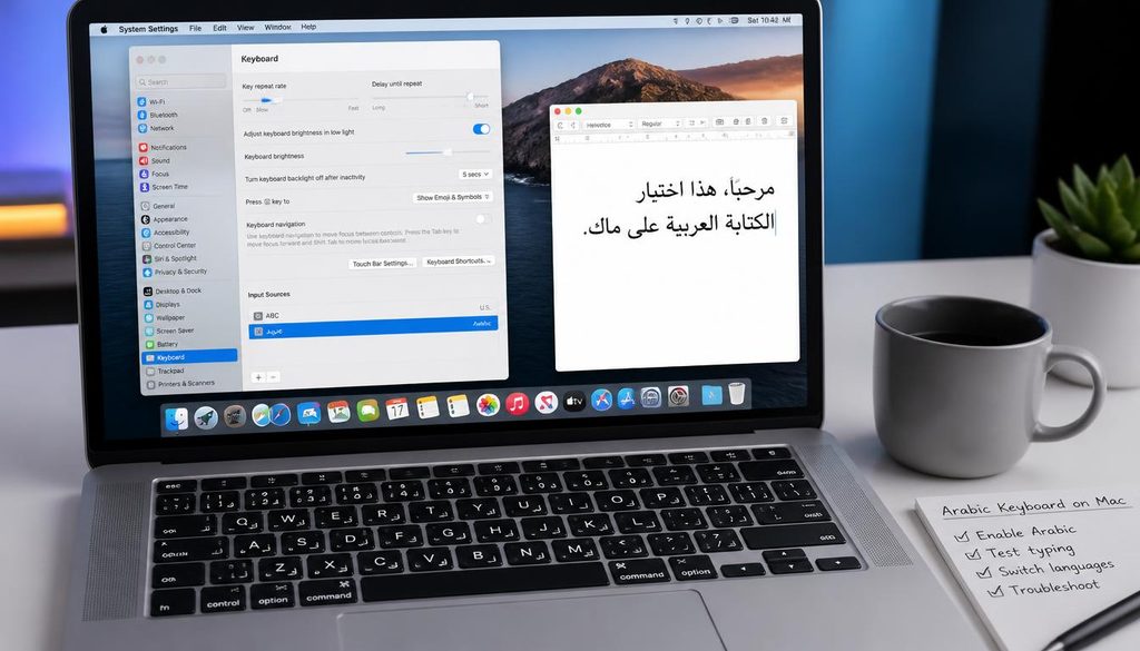 Arabic keyboard on Mac